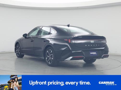 Black 2025 Hyundai SONATA SEL