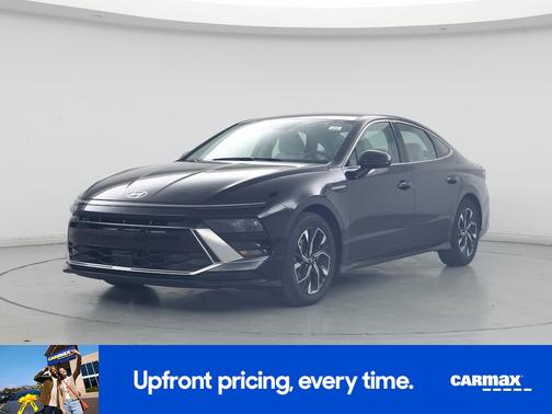 Black 2025 Hyundai SONATA SEL