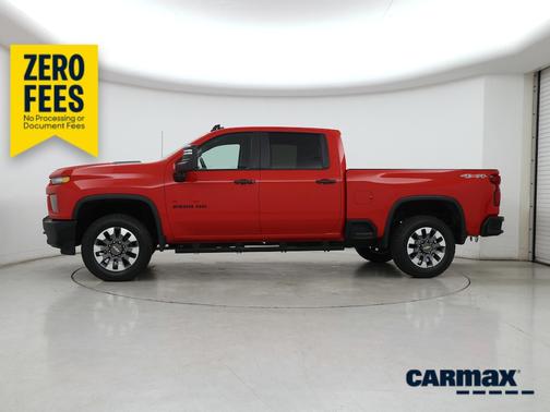 Red 2022 Chevrolet Silverado 2500 Custom