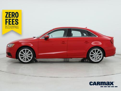 Red 2015 Audi A3 Premium Plus