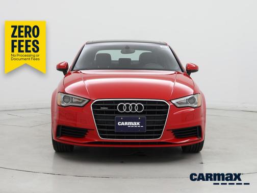 Red 2015 Audi A3 Premium Plus