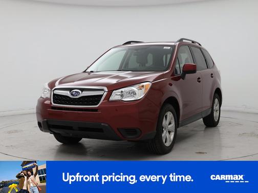 Red 2015 Subaru Forester 2.5I Premium