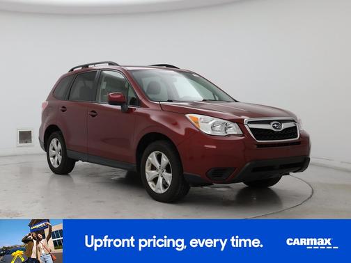 Red 2015 Subaru Forester 2.5I Premium