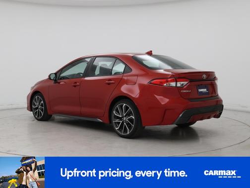 Red 2020 Toyota Corolla SE