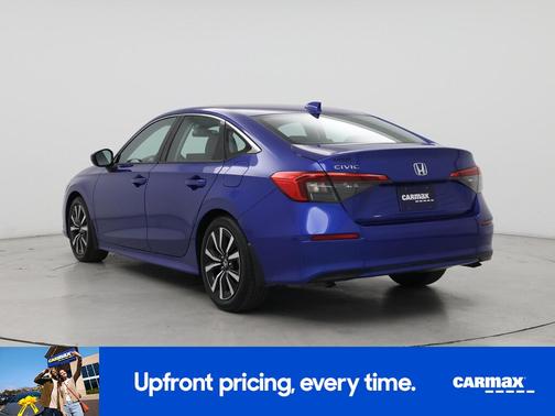 Blue 2023 Honda Civic EX