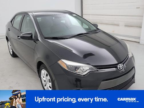 Black 2016 Toyota Corolla LE