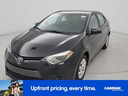 Black 2016 Toyota Corolla LE