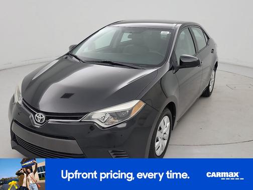 Black 2016 Toyota Corolla LE
