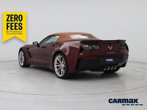 Burgundy 2016 Chevrolet Corvette Z06 3LZ