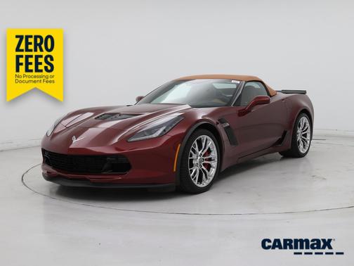 Burgundy 2016 Chevrolet Corvette Z06 3LZ