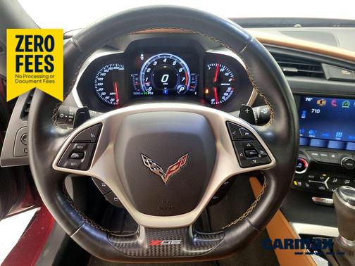 Burgundy 2016 Chevrolet Corvette Z06 3LZ