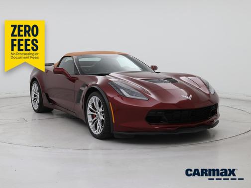 Burgundy 2016 Chevrolet Corvette Z06 3LZ