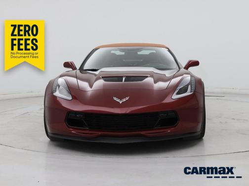 Burgundy 2016 Chevrolet Corvette Z06 3LZ