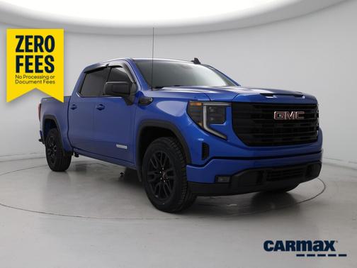 Blue 2024 GMC Sierra 1500 Elevation