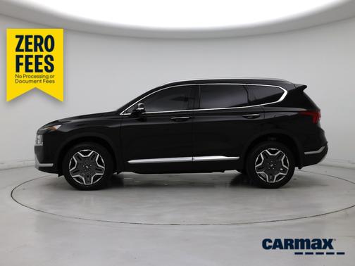 Black 2023 Hyundai SANTA FE HEV SEL Premium
