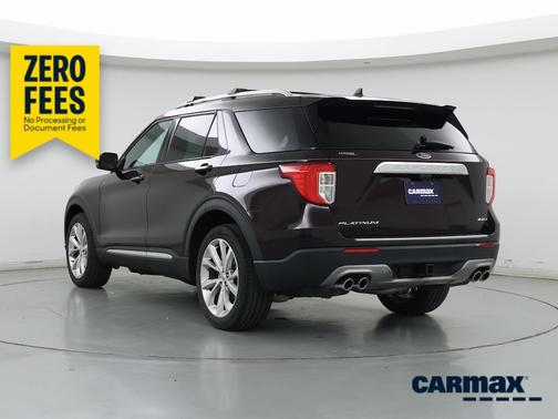 Burgundy 2023 Ford Explorer Platinum