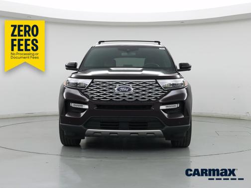 Burgundy 2023 Ford Explorer Platinum