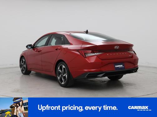 Red 2021 Hyundai ELANTRA Limited