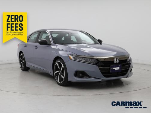 Gray 2022 Honda Accord Hybrid Sport