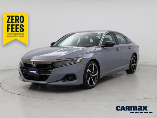 Gray 2022 Honda Accord Hybrid Sport