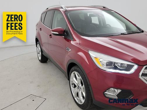 Red 2019 Ford Escape Titanium