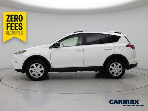 White 2016 Toyota RAV4 LE