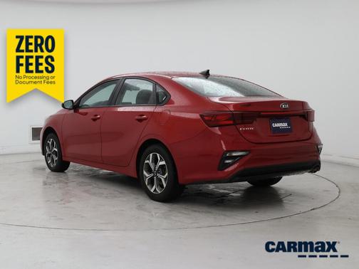 Red 2021 Kia Forte LXS