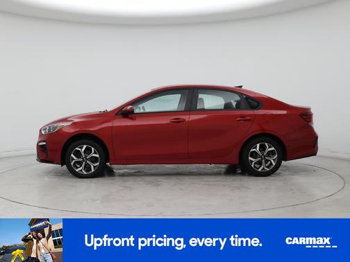 Red 2021 Kia Forte LXS