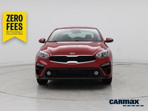 Red 2021 Kia Forte LXS