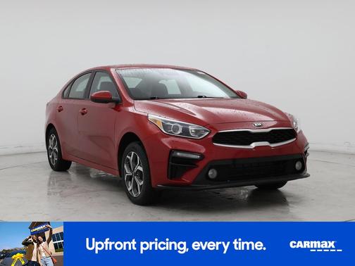 Red 2021 Kia Forte LXS