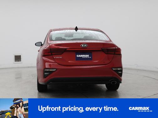 Red 2021 Kia Forte LXS
