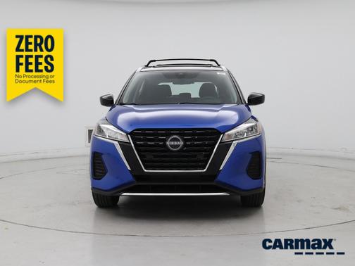 Blue 2023 Nissan Kicks SV