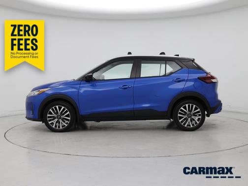 Blue 2023 Nissan Kicks SV