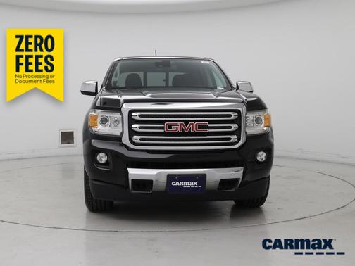 Black 2016 GMC Canyon SLT