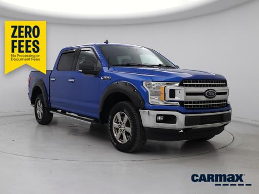 Blue 2020 Ford F-150 XLT