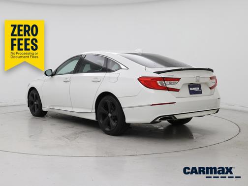 White 2018 Honda Accord EX-L