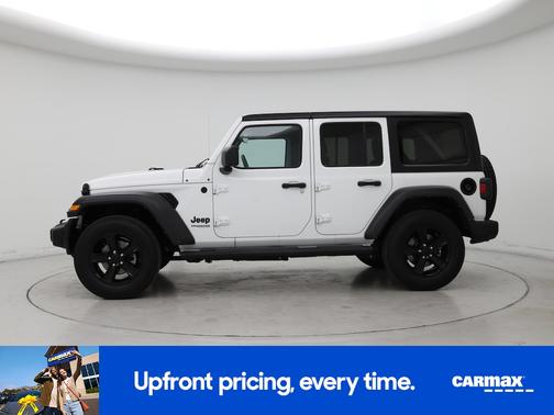 White 2022 Jeep Wrangler Unlimited Sport Altitude