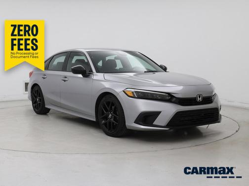 Silver 2022 Honda Civic Sport