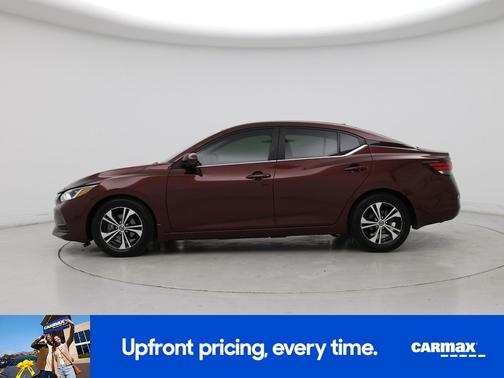 Red 2020 Nissan Sentra SV