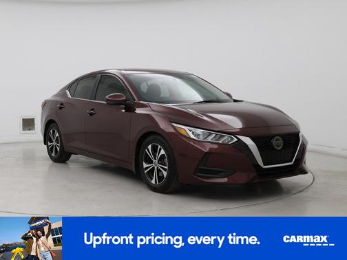 Red 2020 Nissan Sentra SV