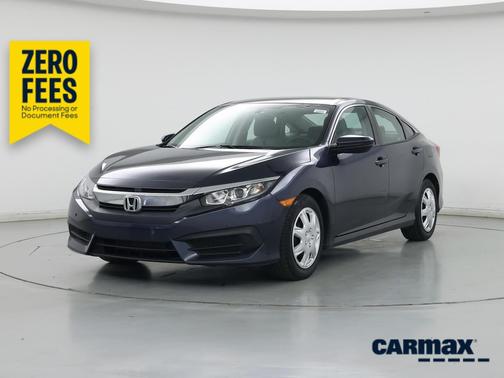 Gray 2018 Honda Civic LX