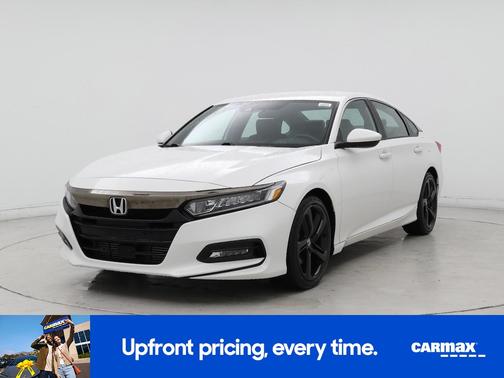 White 2018 Honda Accord Sport