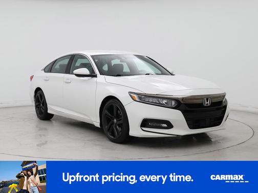 White 2018 Honda Accord Sport