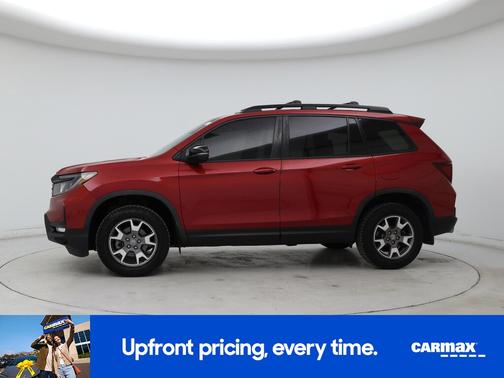 Red 2022 Honda Passport Trailsport
