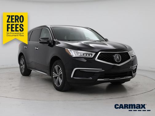 Black 2018 Acura MDX