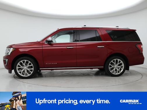 Red 2019 Ford Expedition Max Platinum