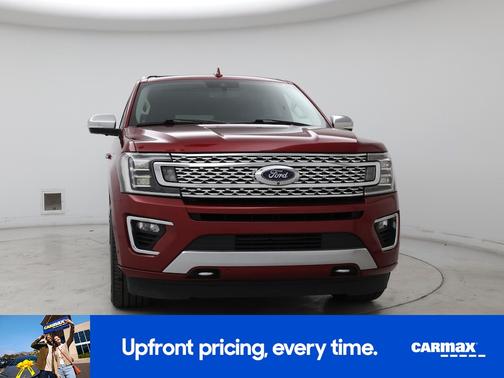 Red 2019 Ford Expedition Max Platinum