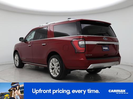 Red 2019 Ford Expedition Max Platinum