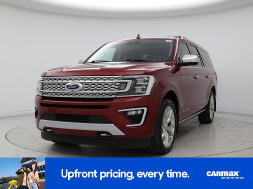 Red 2019 Ford Expedition Max Platinum