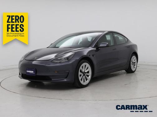 Gray 2022 Tesla Model 3 Long Range